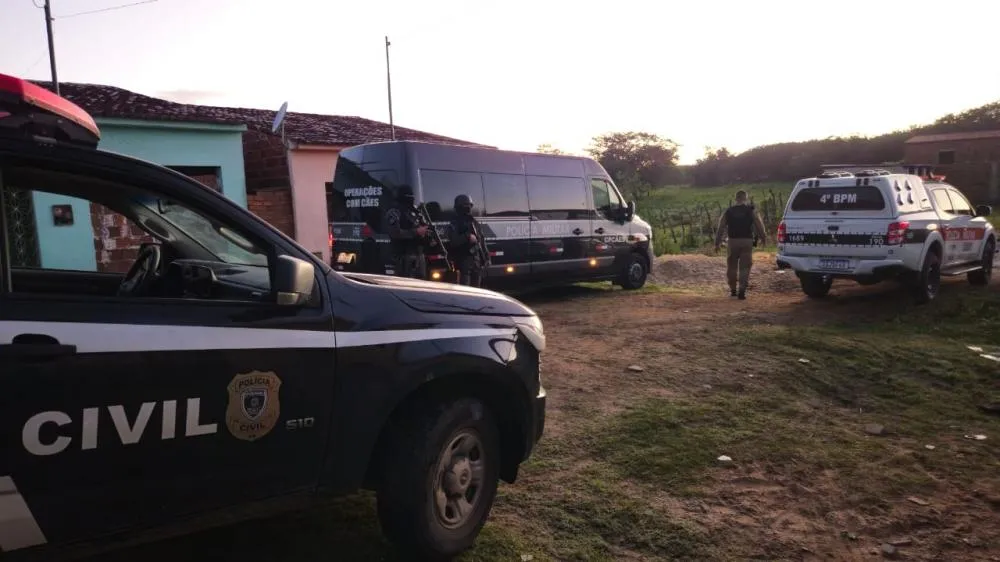 Operação Égide: Polícia prende suspeitos e desarticula facção criminosa que aterrorizava o Brejo Paraibano
