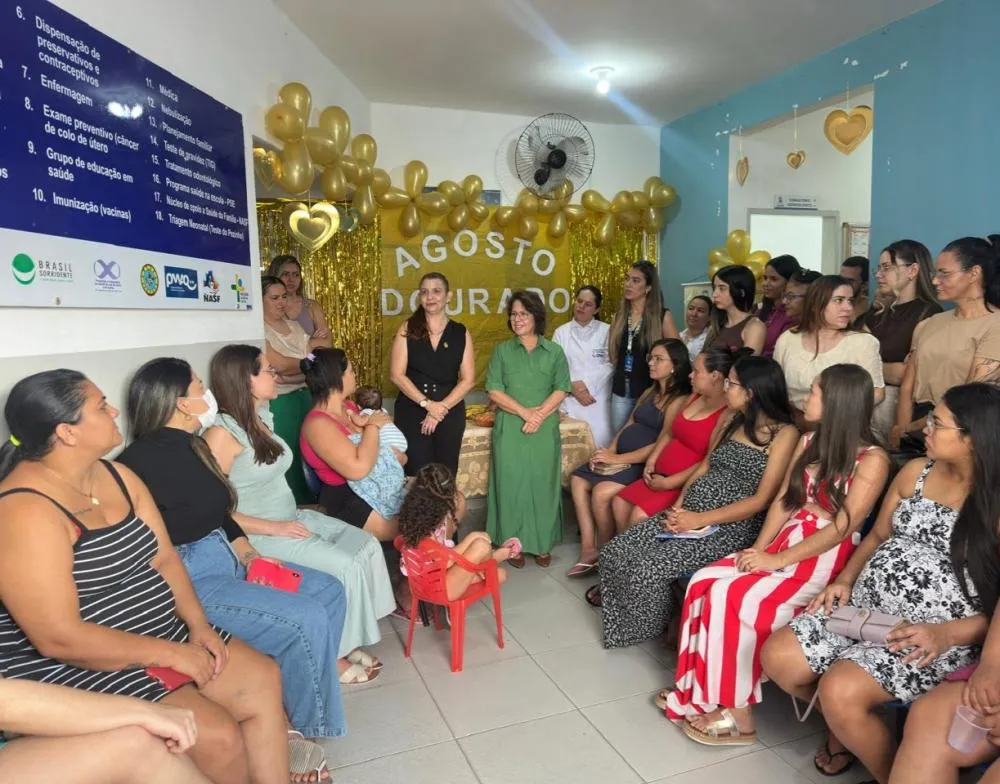 Prefeitura de Patos abre programação do Agosto Dourado durante a IV Semana do Bebê