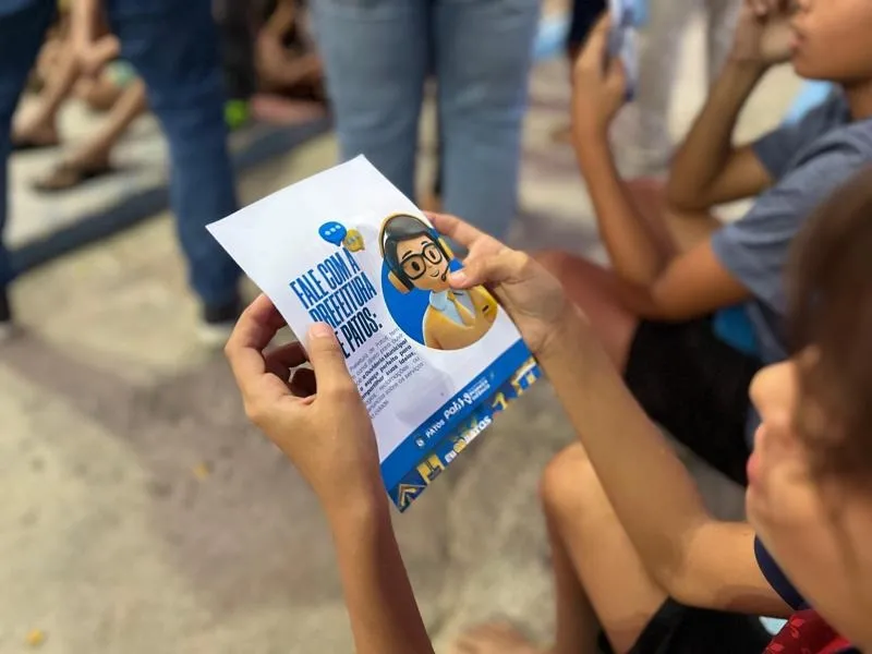 Ouvidoria Itinerante de Patos vai até o bairro Mutirão para ouvir demandas da juventude daquela localidade