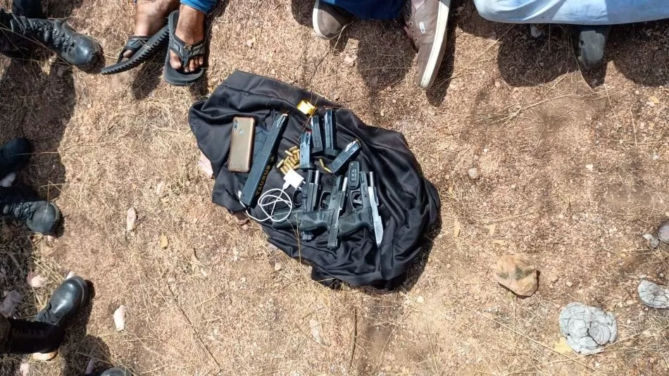 Em Patos, a polícia age rápido, prende três e apreende três pistolas usadas em tentativa de homicídio 
