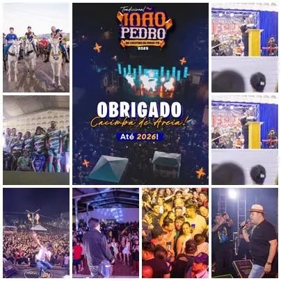 Prefeitura de Cacimba de Areia celebra sucesso do João Pedro 2025