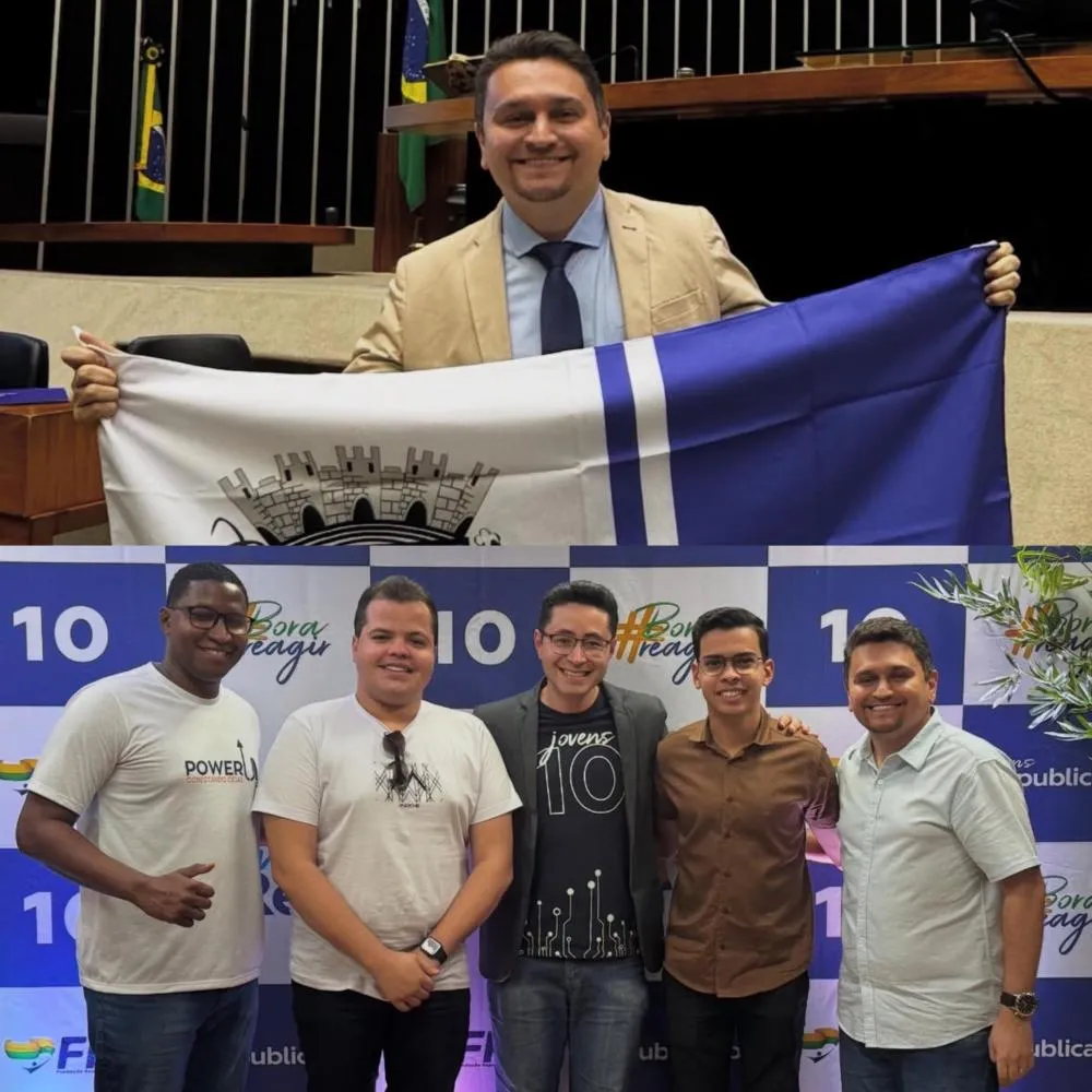 Ulisses Neto participa de eventos nacionais do Republicanos e reforça compromisso com a juventude