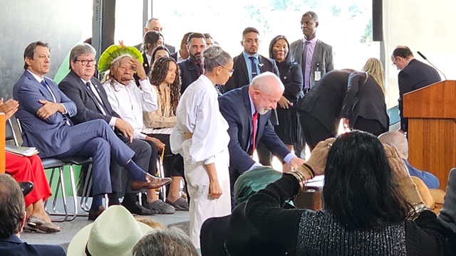 Ao lado de Lula, João Azevêdo celebra criação do Parque Nacional da Serra do Teixeira 