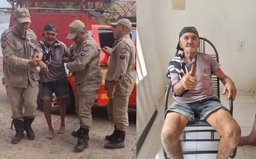 Bombeiros localizam idoso desaparecido em Patos após buscas próximas ao Aeroporto Brigadeiro Firmino Ayres