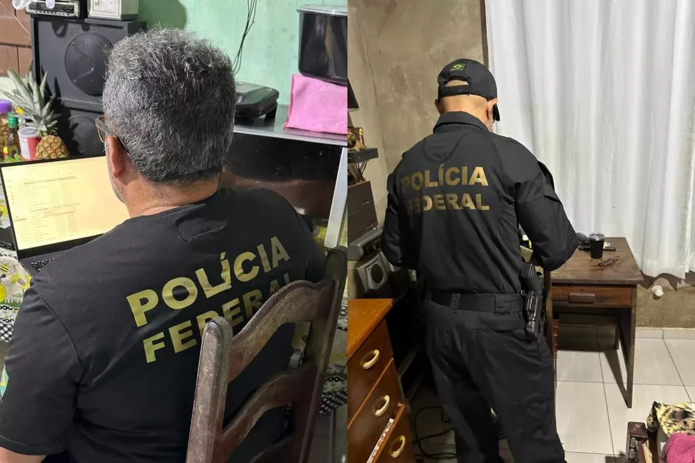 Polícia Federal cumpre mandados contra homem de 59 anos por armazenar imagens de exploração sexual de menores