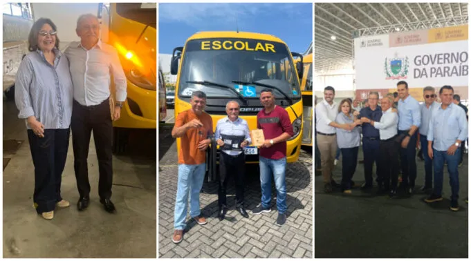 Mãe d’Água é contemplada com mais um ônibus escolar no Programa Paraíba 2025/2026