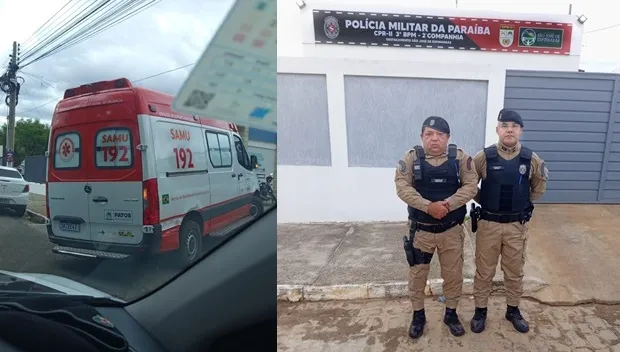 Ação rápida da PM e do SAMU salva jovem em surto psicótico em São José de Espinharas