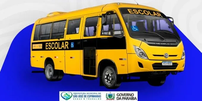 São José de Espinharas recebe novo ônibus escolar