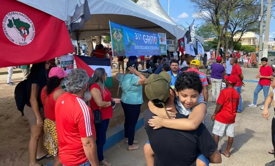 Em Patos, ato do 31º Grito dos Excluídos/Excluídas convoca a humanidade para lutar por justiça social 