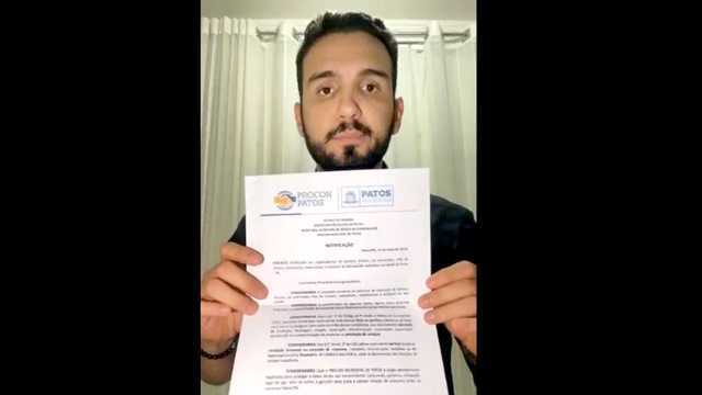Após notificação do Procon, construtor comunica que sorteará R$ 50 mil diante da impossibilidade de continuar rifa da casa, em Patos. Vídeo
