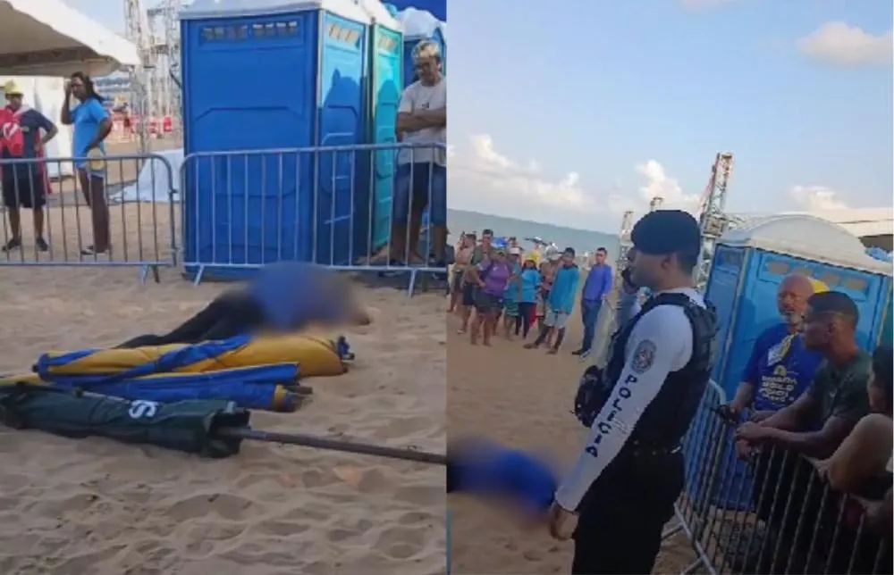 Homem é morto a tiros enquanto trabalhava em quiosque no Busto de Tamandaré, em João Pessoa