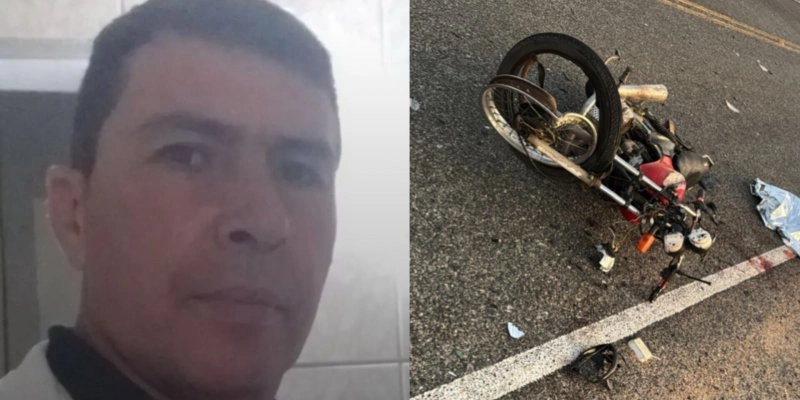 Padeiro morre em acidente de moto na PB-386 e cidade de Itaporanga fica de luto