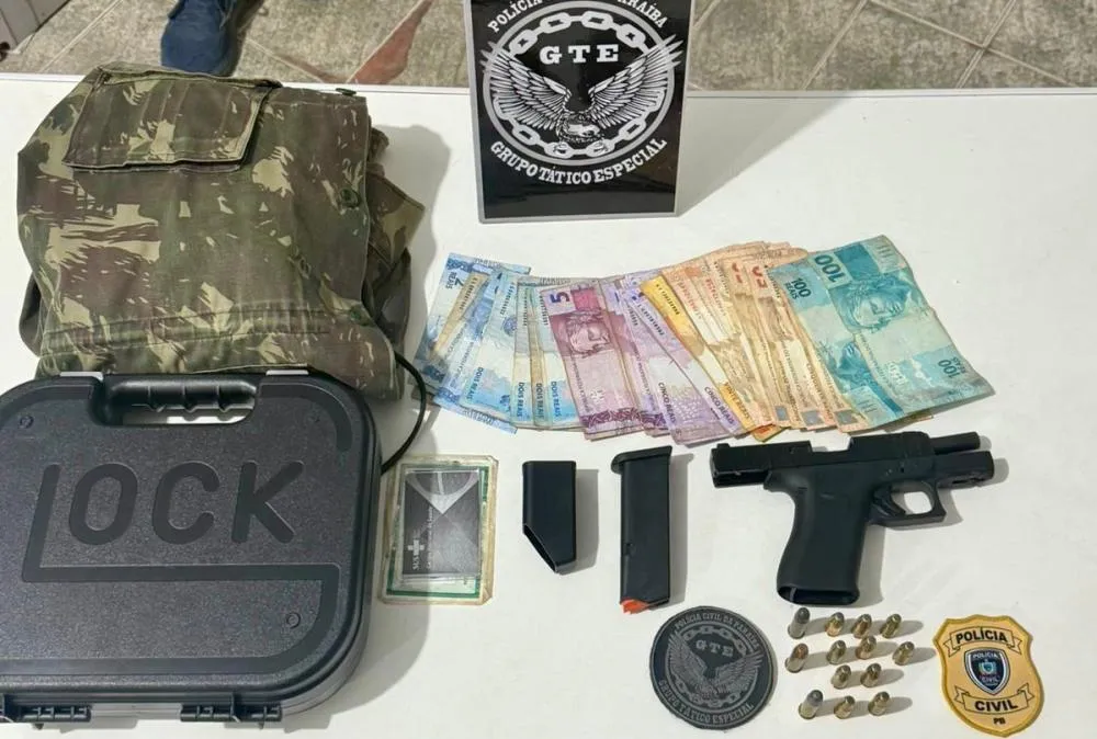 Mulher é presa em João Pessoa após participação em assalto a empresa no interior da Paraíba
