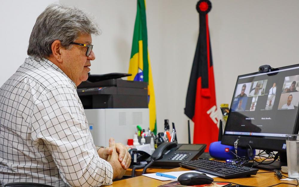 João Azevêdo se reúne com representantes de Instituto Interamericano e discute parcerias para execução do Procase 2 