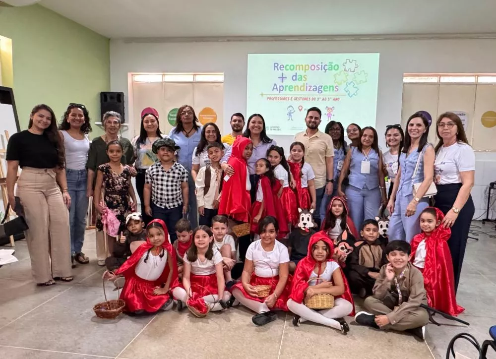 Alunos de Malta encantam na abertura do III ciclo da recomposição das aprendizagens em Patos