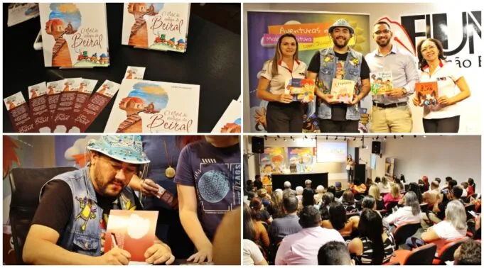 FUNES recebe lançamento da nova obra infantil de Junior Misaki em noite de casa cheia