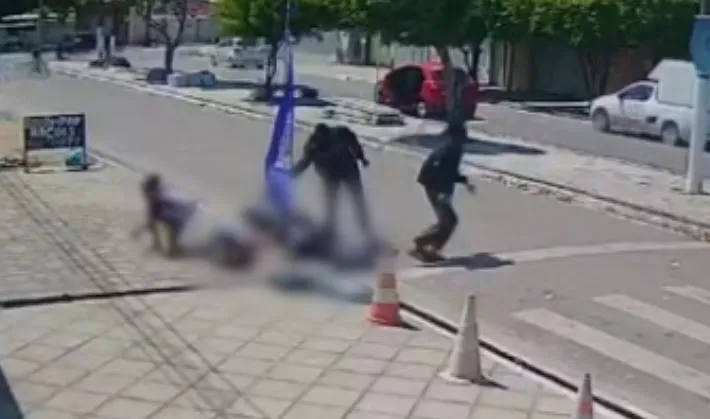 Homem é executado a tiros na frente da filha ao deixá-la na escola na manhã desta sexta-feira (17) na paraiba