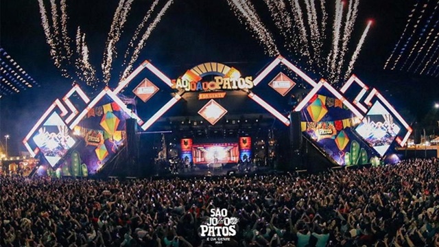 Primeira noite do São João de Patos 2023 terá show pirotécnico silencioso 