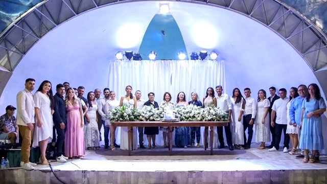 Prefeitura de Patos realiza tradicional Casamento Coletivo e oficializa a união de 20 casais