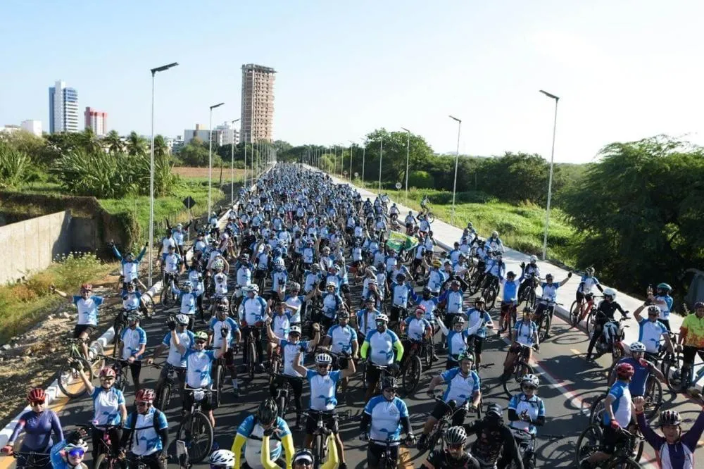 Mais de 450 ciclistas participaram do Eco Pedal Patos 2025