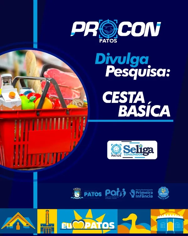 Pesquisa de itens da cesta básica, em Patos, constata aumento no preço do feijão carioca (4,59%)