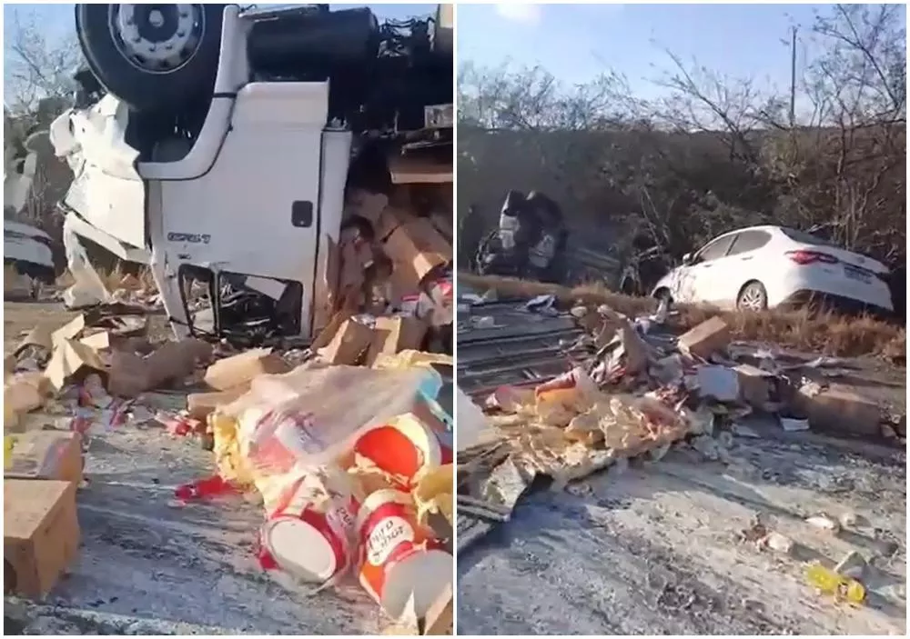 Tragédia na BR-230: colisão entre caminhões e carros deixa seis mortos e vários feridos em Soledade