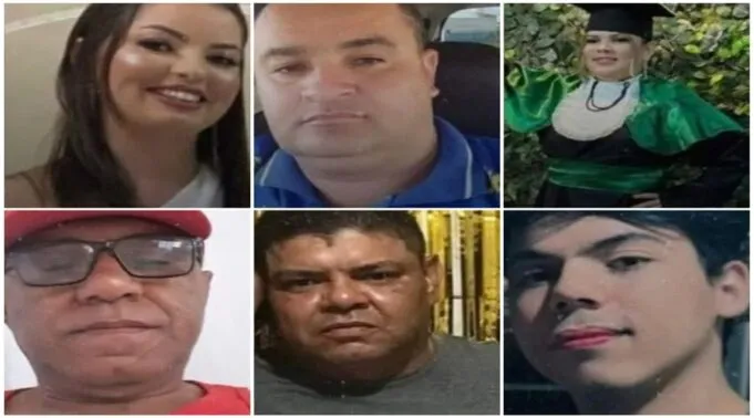 PRF atualiza para seis e identifica o número de mortos em grave acidente na BR-230 entre Soledade e Campina Grande