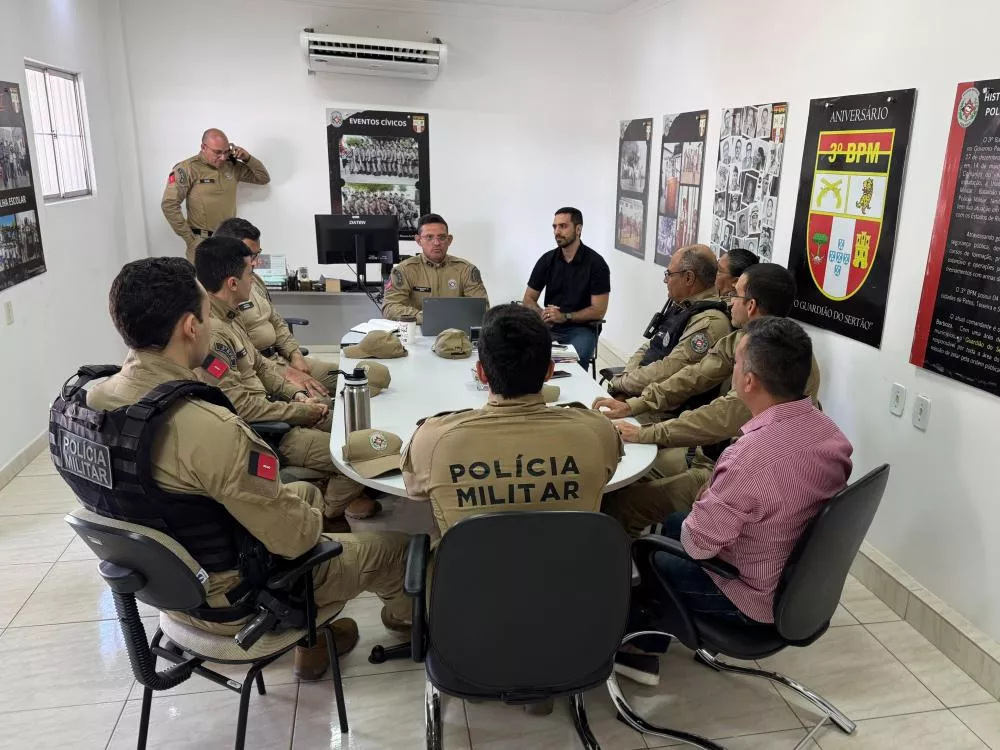 3º BPM REFORÇA EM REUNIÃO DIRETRIZES DE POLICIAMENTO E PLANEJAMENTO ADMINISTRATIVO E OPERACIONAL.