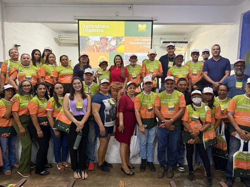 Agricultores e agricultoras de Patos participam de curso de Produção de Alimentos Orgânicos