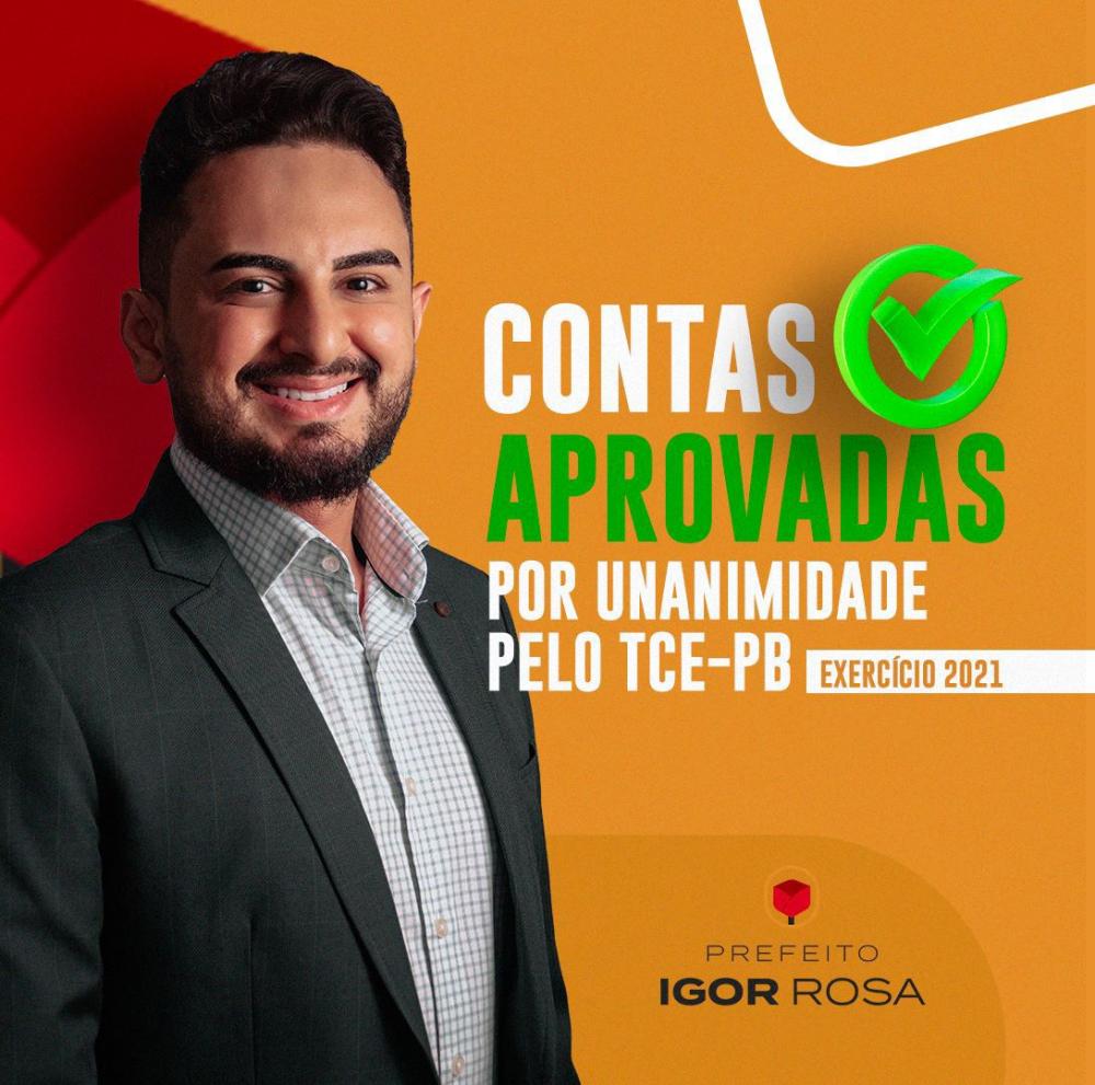 GESTÃO TRANSPARENTE E EFICIENTE: CONTAS DO PREFEITO DE MALTA, IGOR ROSA, SÃO APROVADAS POR UNANIMIDADE 
