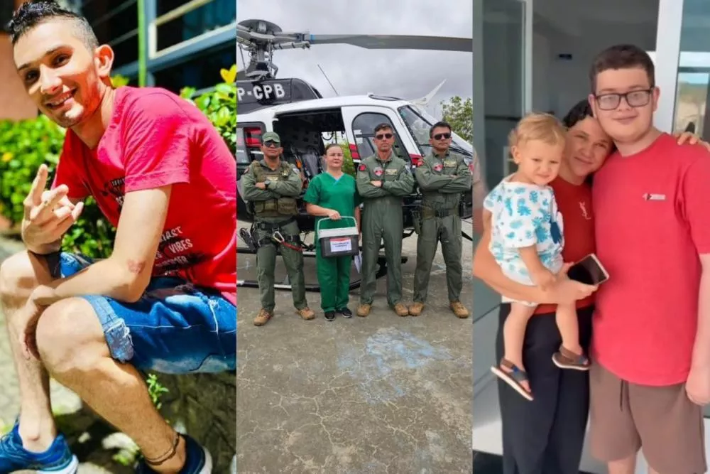 Sopro da vida: família de jovem de Santa Terezinha autoriza doação de órgãos e beneficia seis pessoas; adolescente de 14 anos recebe transplante de coração