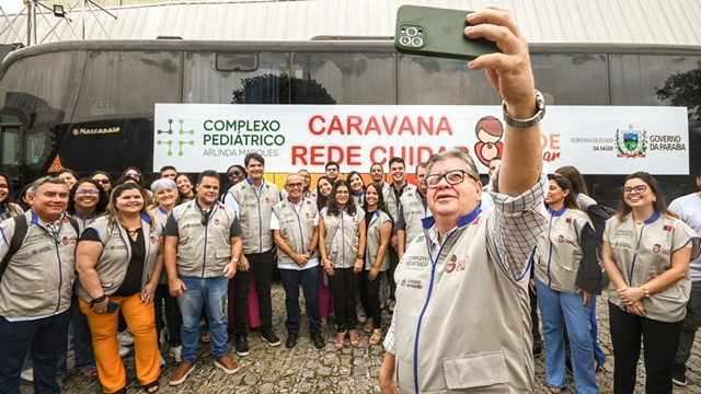 João Azevêdo faz abertura oficial da Caravana da Rede Cuidar 2023 e destaca interiorização dos serviços de saúde 