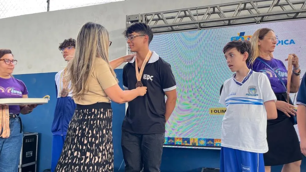 Município de Patos conquista 146 medalhas nas Olimpíadas do Conhecimento e lidera participação na Paraíba