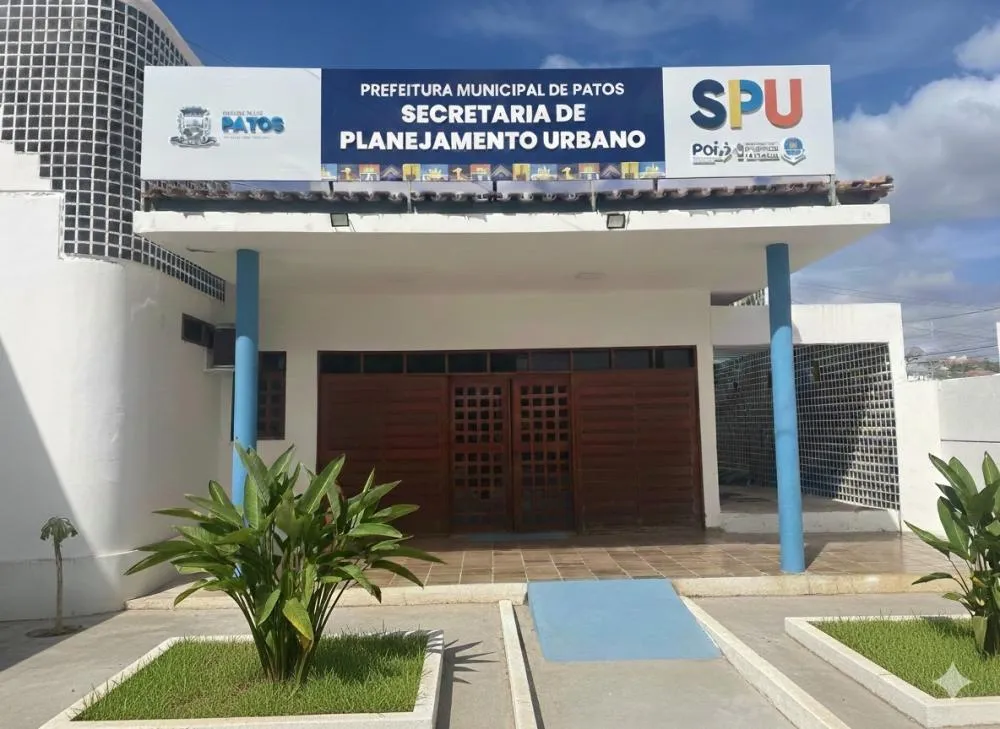 Prefeitura de Patos abre licitação para elaboração do novo Plano Diretor Municipal