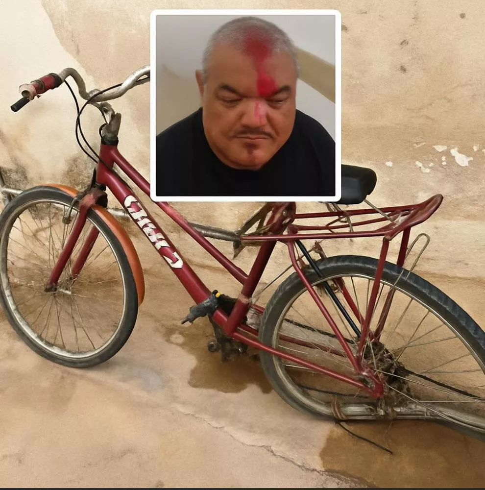 Motorista se evadiu do local após atropelar ciclista na cidade de Patos