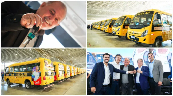Patos recebe novo ônibus escolar e amplia frota da rede municipal de educação