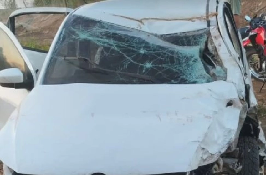 URGENTE: Colisão entre carro e moto deixa casal morto na PB-293, na madrugada deste domingo, 21 . 