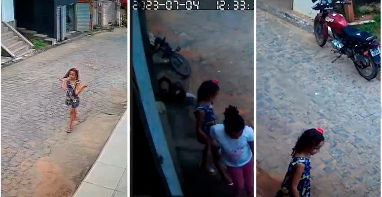 Vídeo: Imagens de câmeras de segurança mostram últimos momentos antes de desaparecimento de Ana Sofia
