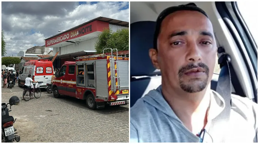 Homem morre após sofrer choque elétrico enquanto realizava manutenção em supermercado em Patos