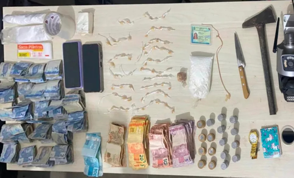 Três são presos por tráfico de drogas nesta sexta-feira (26) no Sertão