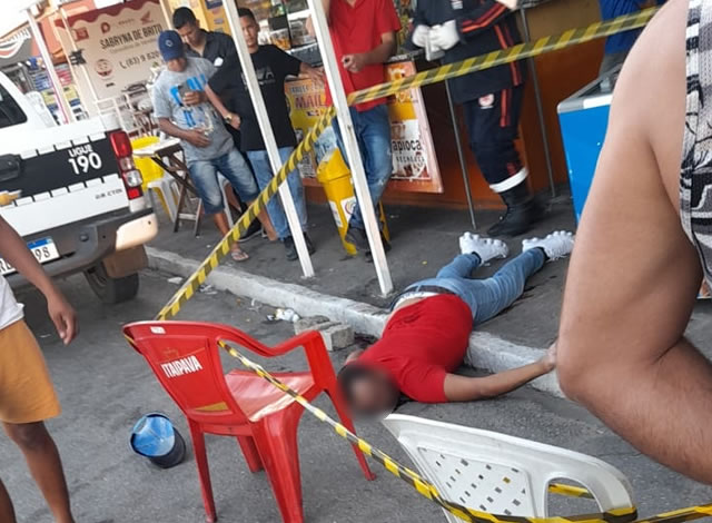 Homem é morto e outros dois feridos a tiros na cidade de Pombal
