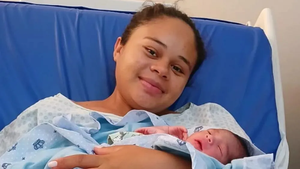 Pequeno Anthony Davi é o primeiro bebê a nascer em 2026 na Maternidade de Patos