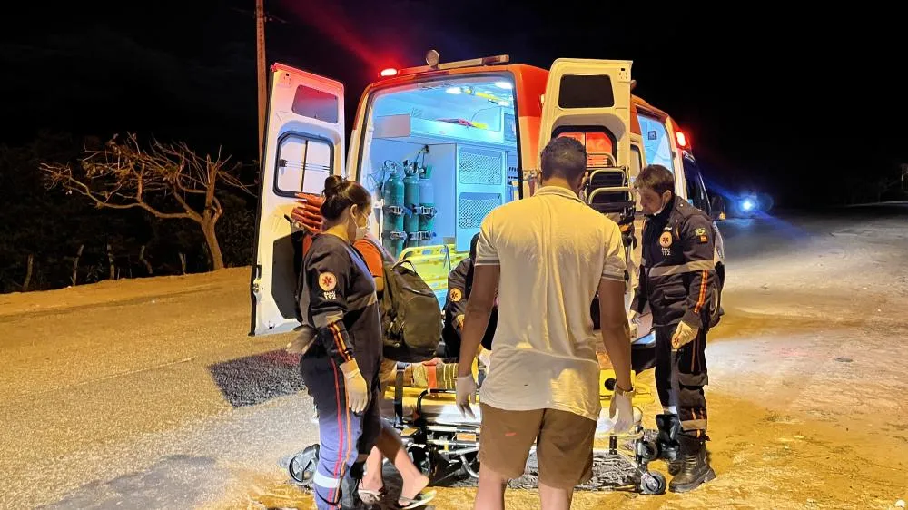 Homem é atropelado por carro na entrada da cidade de Maturéia; motorista foge do local