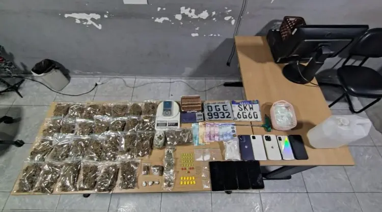 Polícia prende dois homens suspeitos de tráfico e furtos em Campina Grande