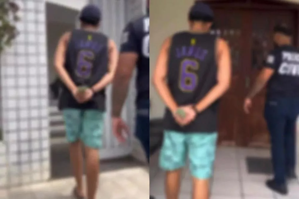Homem de 20 anos é preso em Coremas por estupro de vulnerável após manter relação com criança de 11; mãe é indiciada por omissão