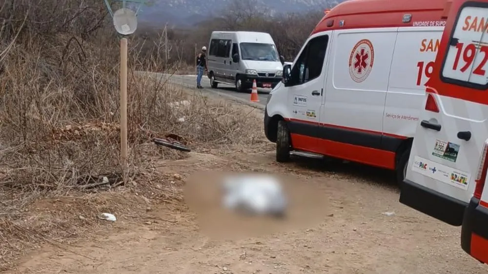 Homem é encontrado morto ao lado de bicicleta na PB-262, em São José do Bonfim