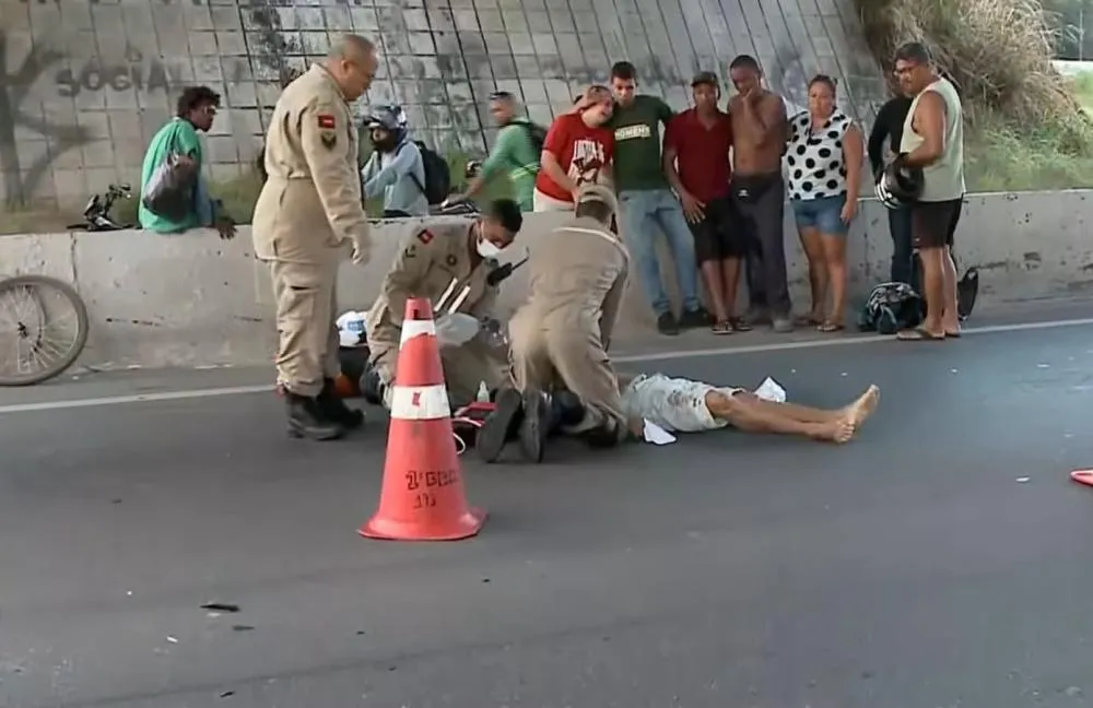 Idoso morre atropelado enquanto andava de bicicleta na BR-230, em João Pessoa