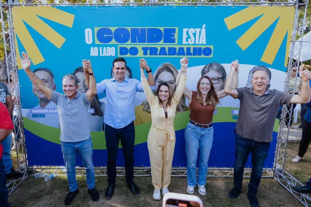 Apoio de Karla Pimentel, prefeita de Conde, fortalece projeto de Nabor Wanderley ao Senado no Litoral Sul