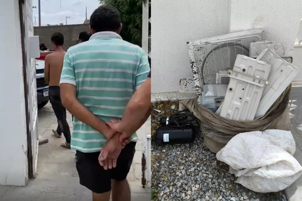 Polícia Civil prende dois suspeitos por furtos de ar-condicionado em unidades de saúde de Patos