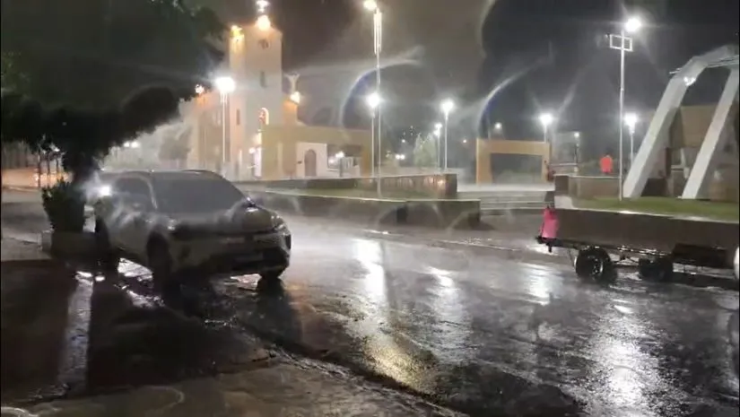 Fortes chuvas se intensificam no Sertão e em várias regiões da Paraíba; veja quanto choveu em sua cidade